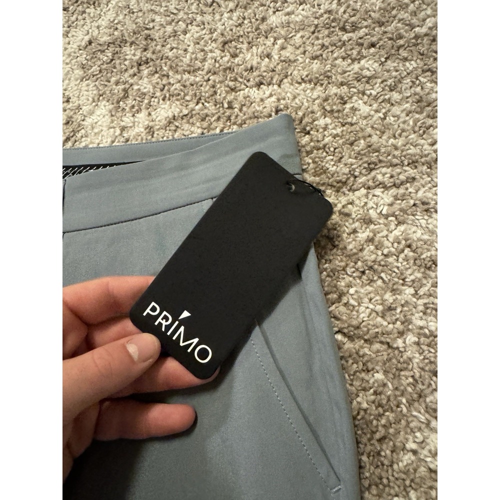 Primo Pants Men's Size 40 Gray Golf Casual‎ Chino Performance Jogger Ankle Zip - Picture 7 of 7